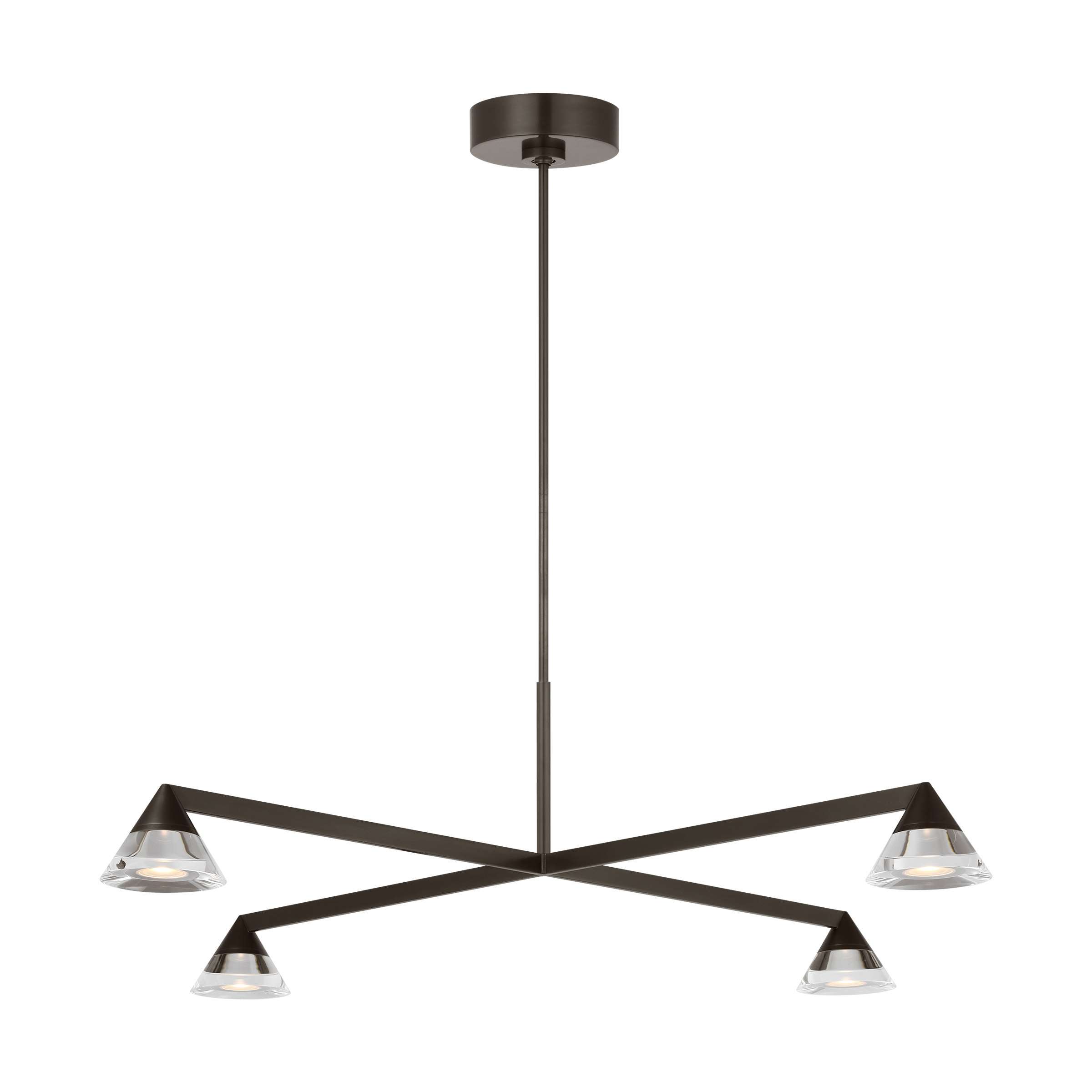 Midrand Crystal 37 Chandelier Bronze 2700K 90 CRI