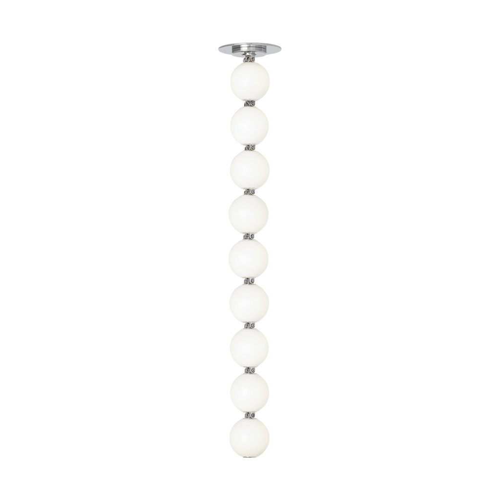 Perle 24 Pendant | Polished Nickel 2700K Remote 120V