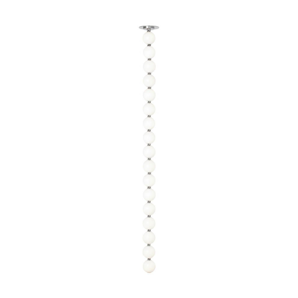 Perle 48 Pendant | Polished Nickel 2700K Remote 277V