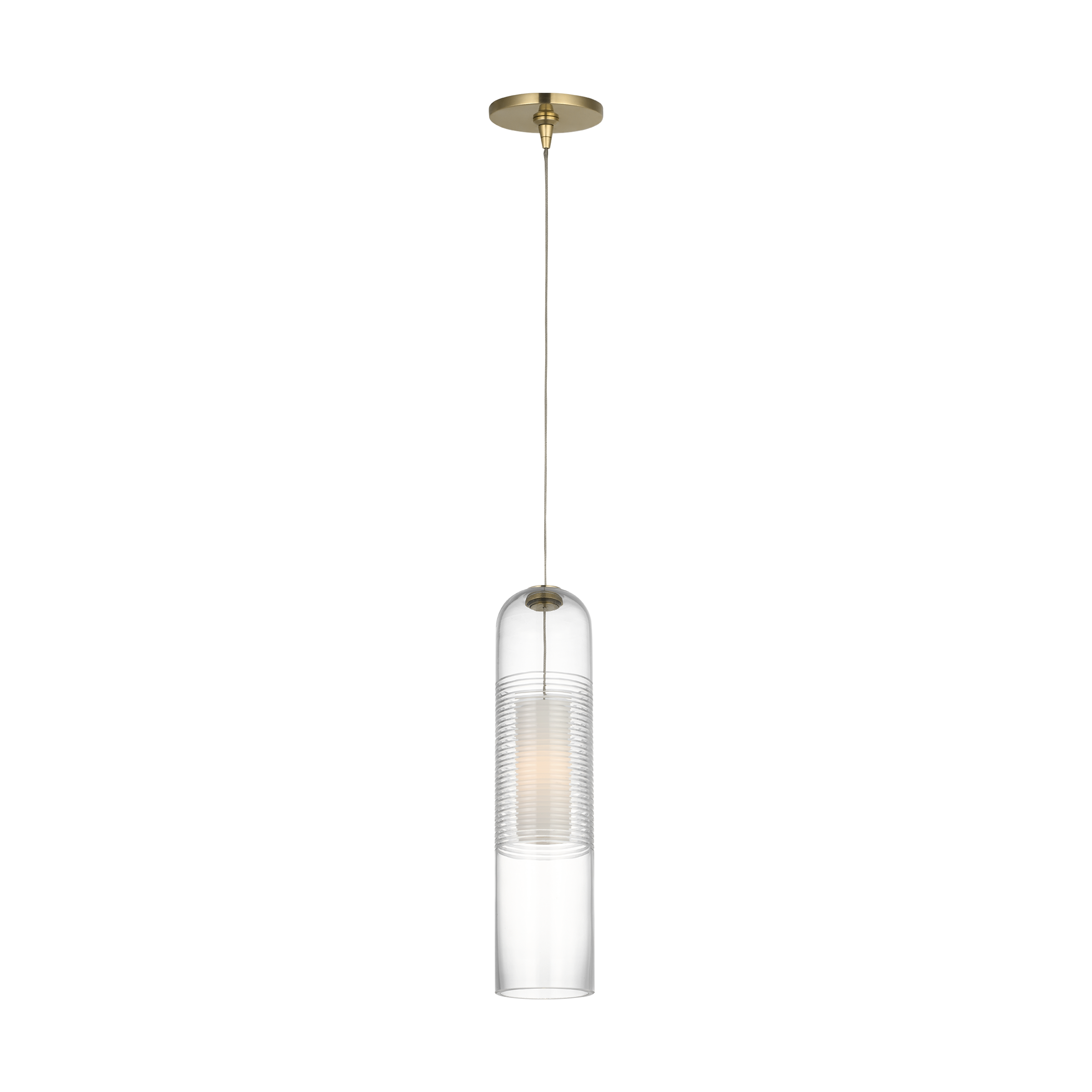Leano 15 Pendant Monopoint Hand-Rubbed Antique Brass 2700K 90 CRI