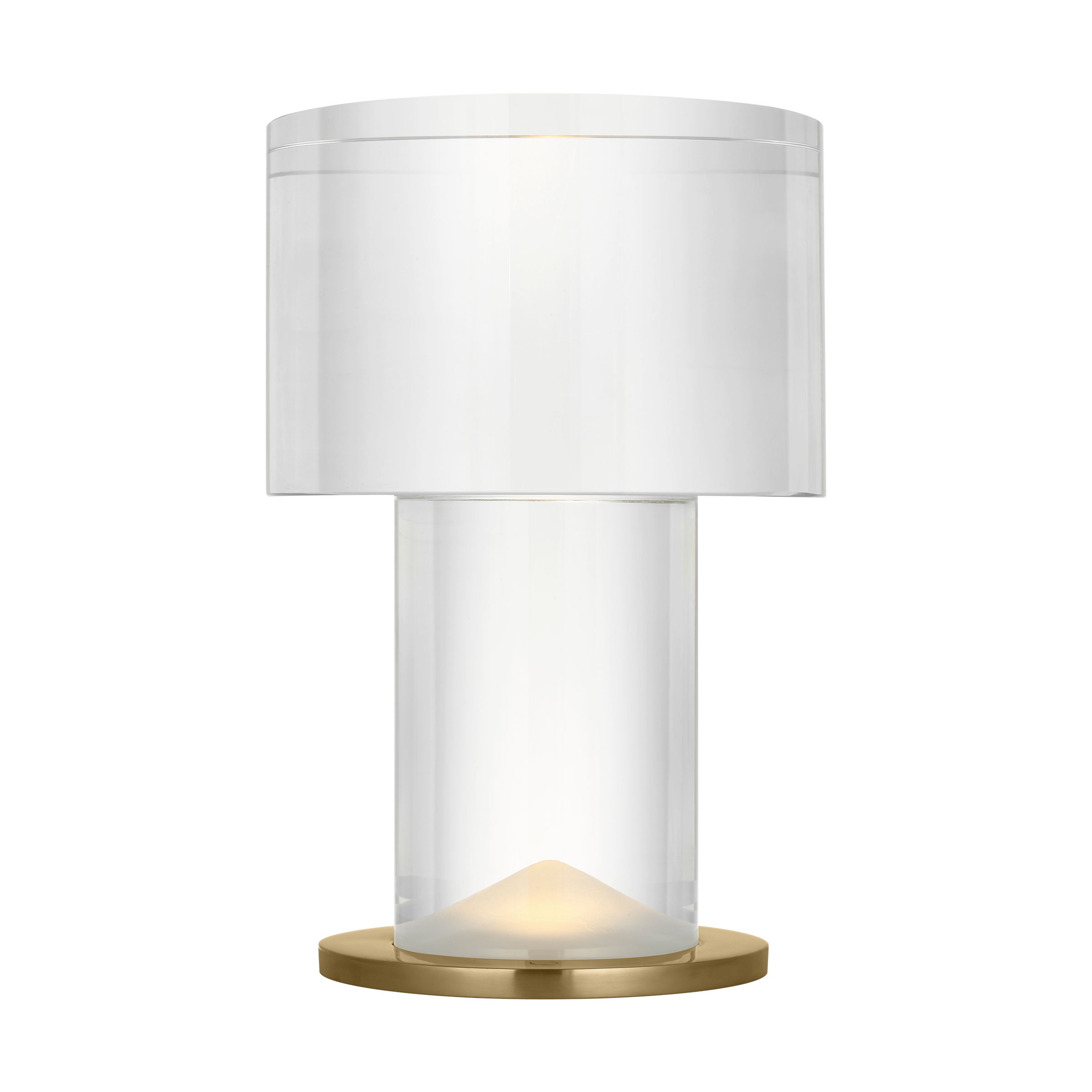 Beryl 13 Cylinder Table Lamp hand-rubbed antique brass 2700K 90 CRI