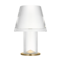 Beryl 17 Tapered Table Lamp hand-rubbed antique brass 2700K 90 CRI
