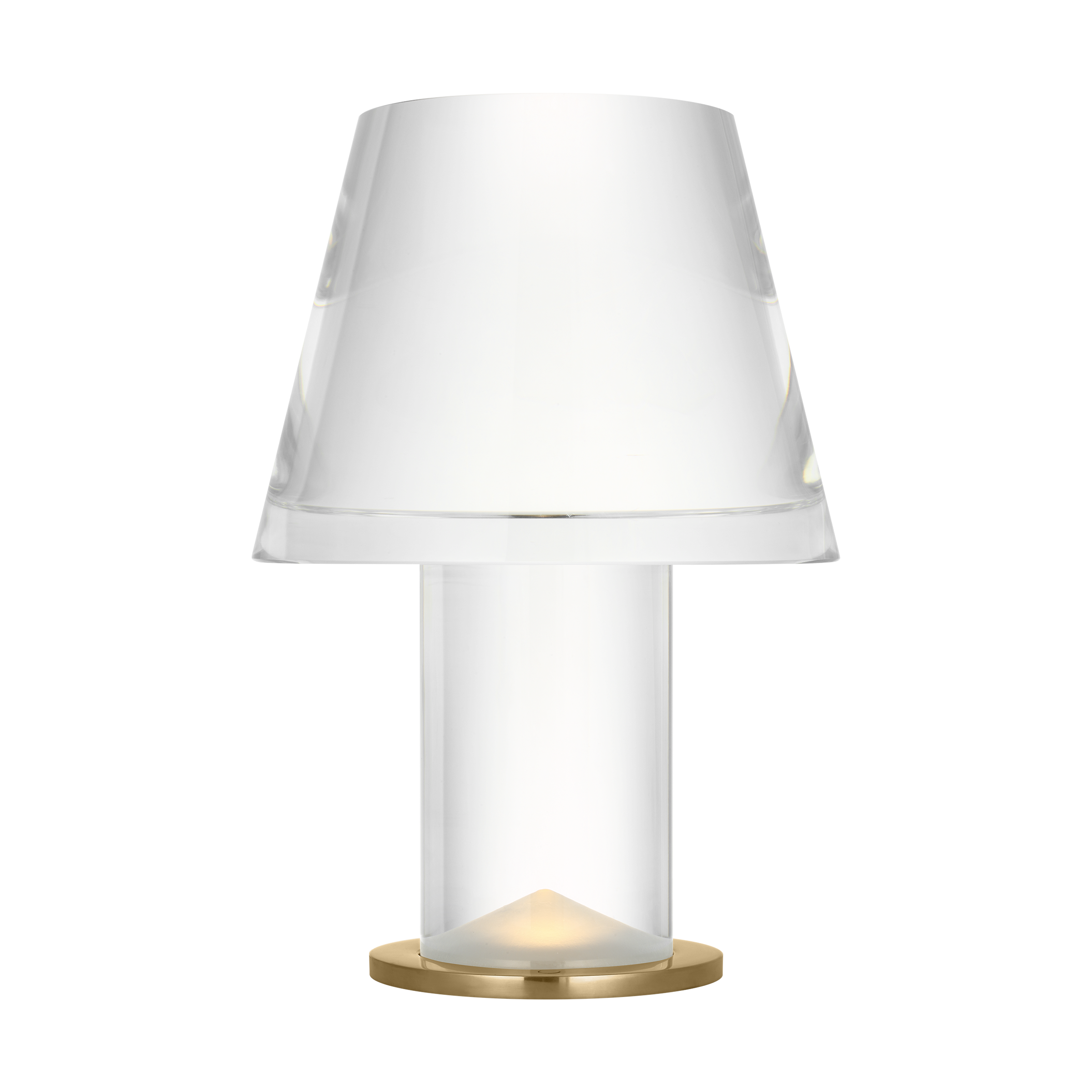 Beryl 17 Tapered Table Lamp hand-rubbed antique brass 2700K 90 CRI