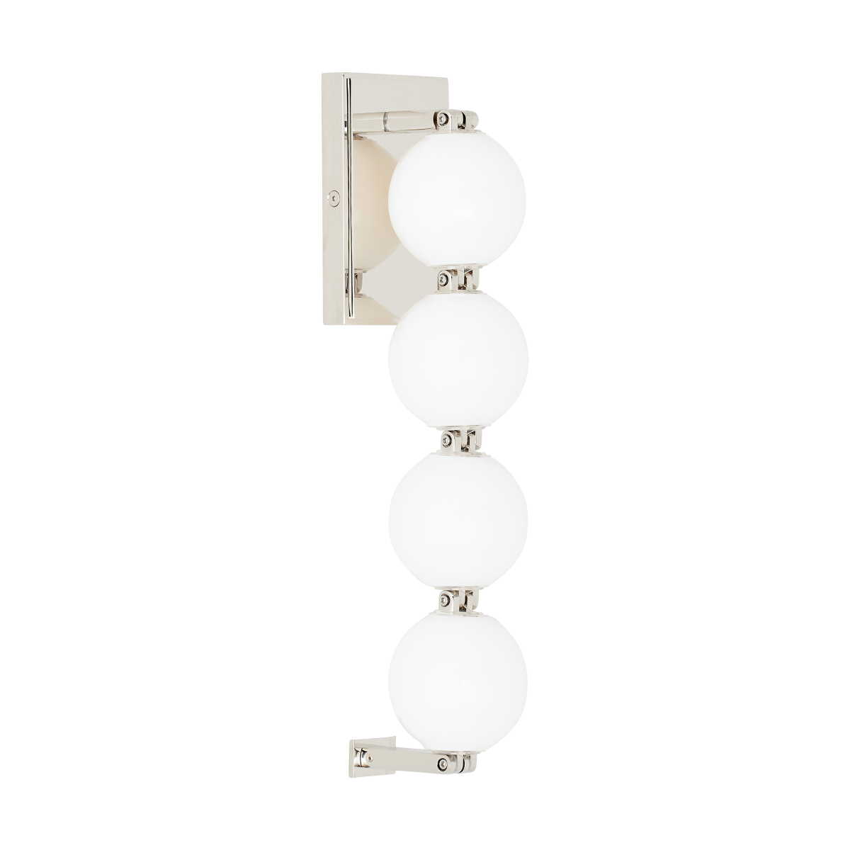 Perle 15 Sconce polished nickel 2700K 90 CRI