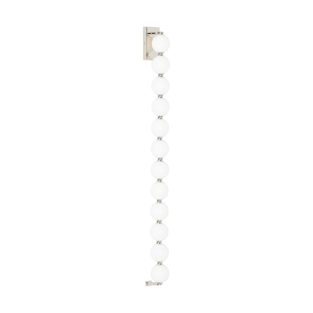Perle 40 Sconce Polished Nickel 2700K 90 CRI