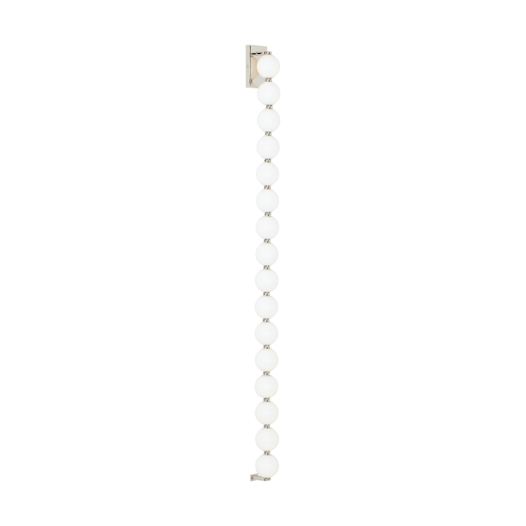 Perle 53 Sconce polished nickel 2700K 90 CRI