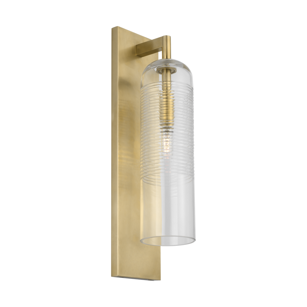 Leano 17 Sconce hand-rubbed antique brass