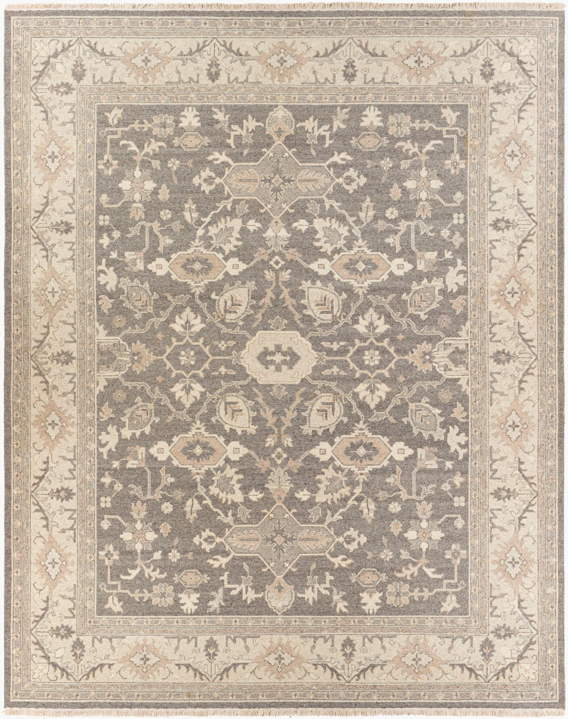 Soumek Rug | Medium Gray | SMK102