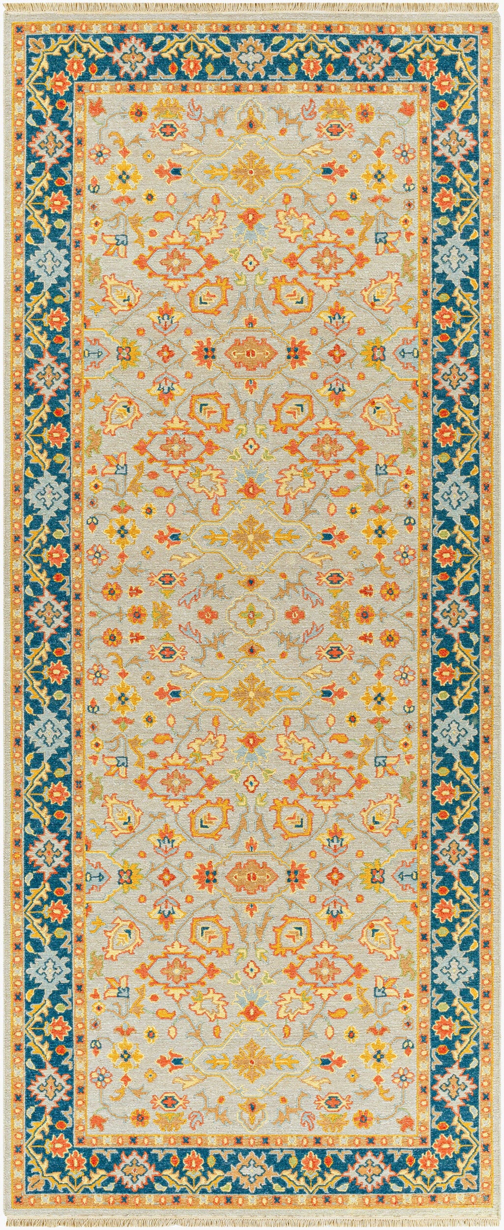 Soumek Rug | Teal | SMK103