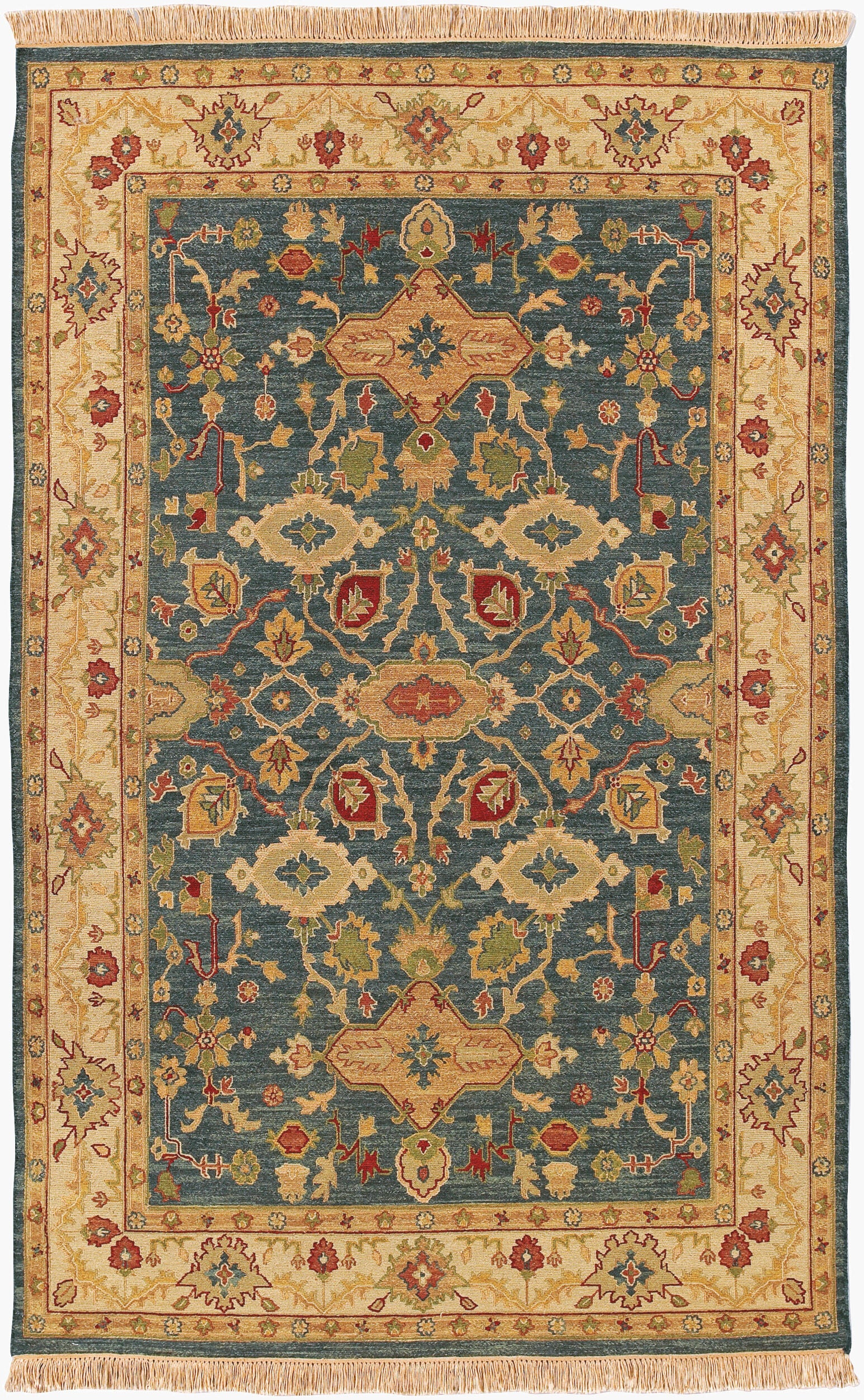 Soumek Rug | Deep Teal | SMK51
