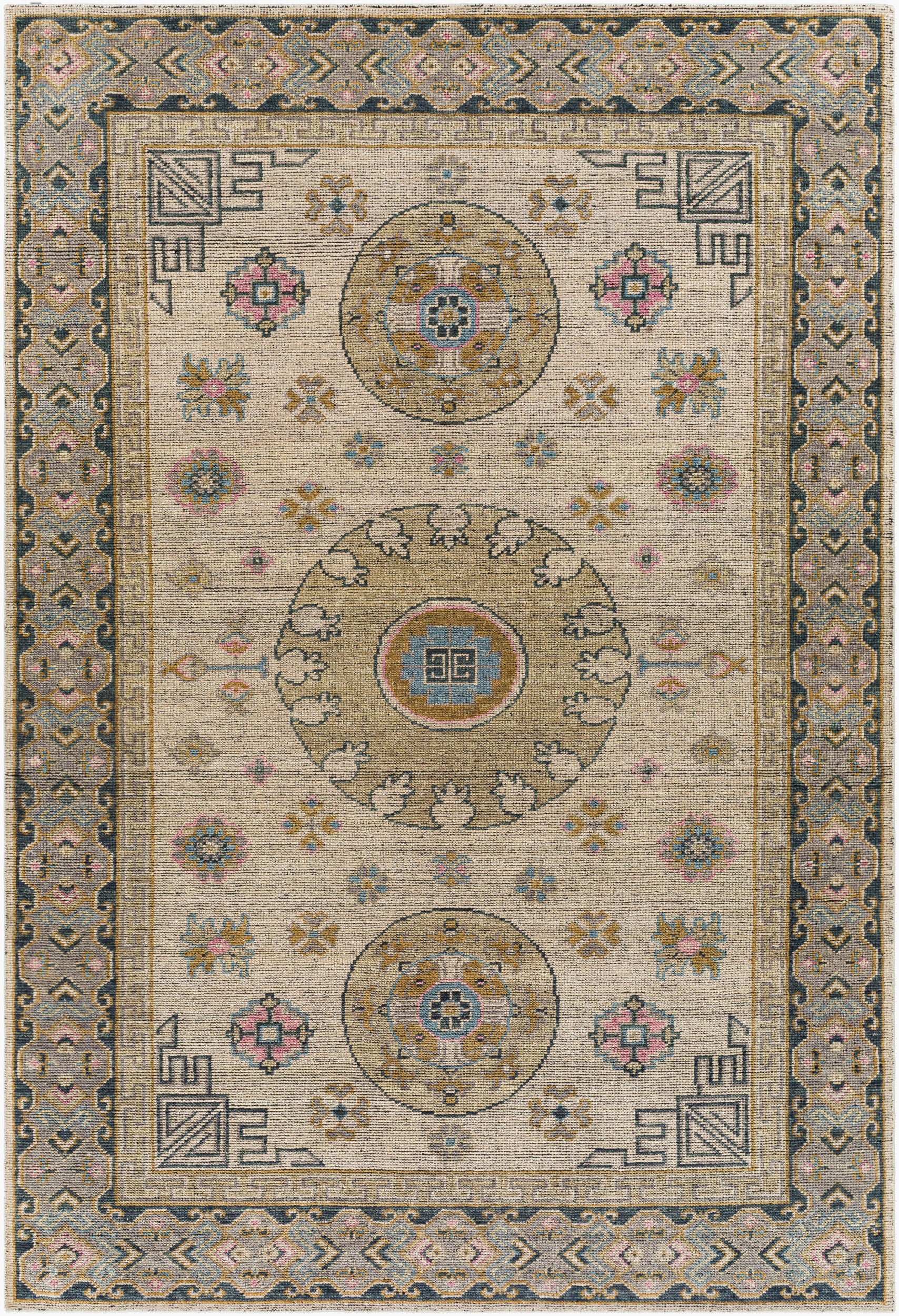 Smyrna Rug | Medium Green | SMY2301