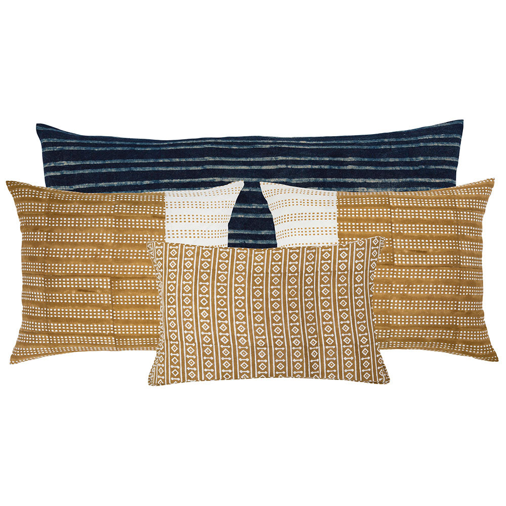 Stripe Indigo Pillow