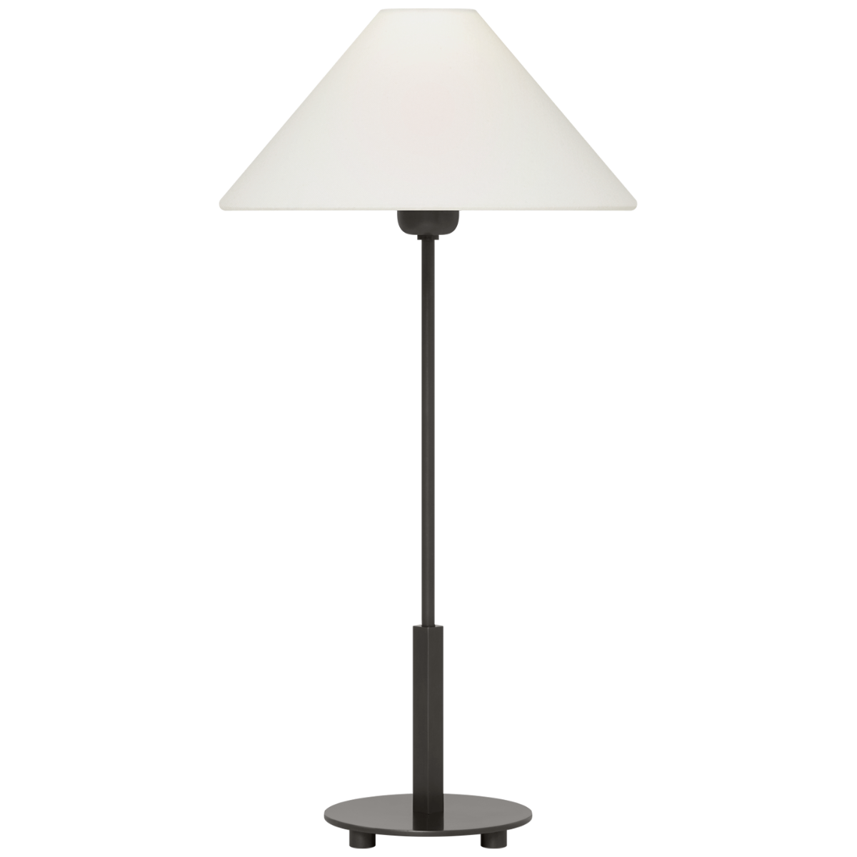 Hackney 24" Cordless Buffet Lamp | Bronze | Linen Shade