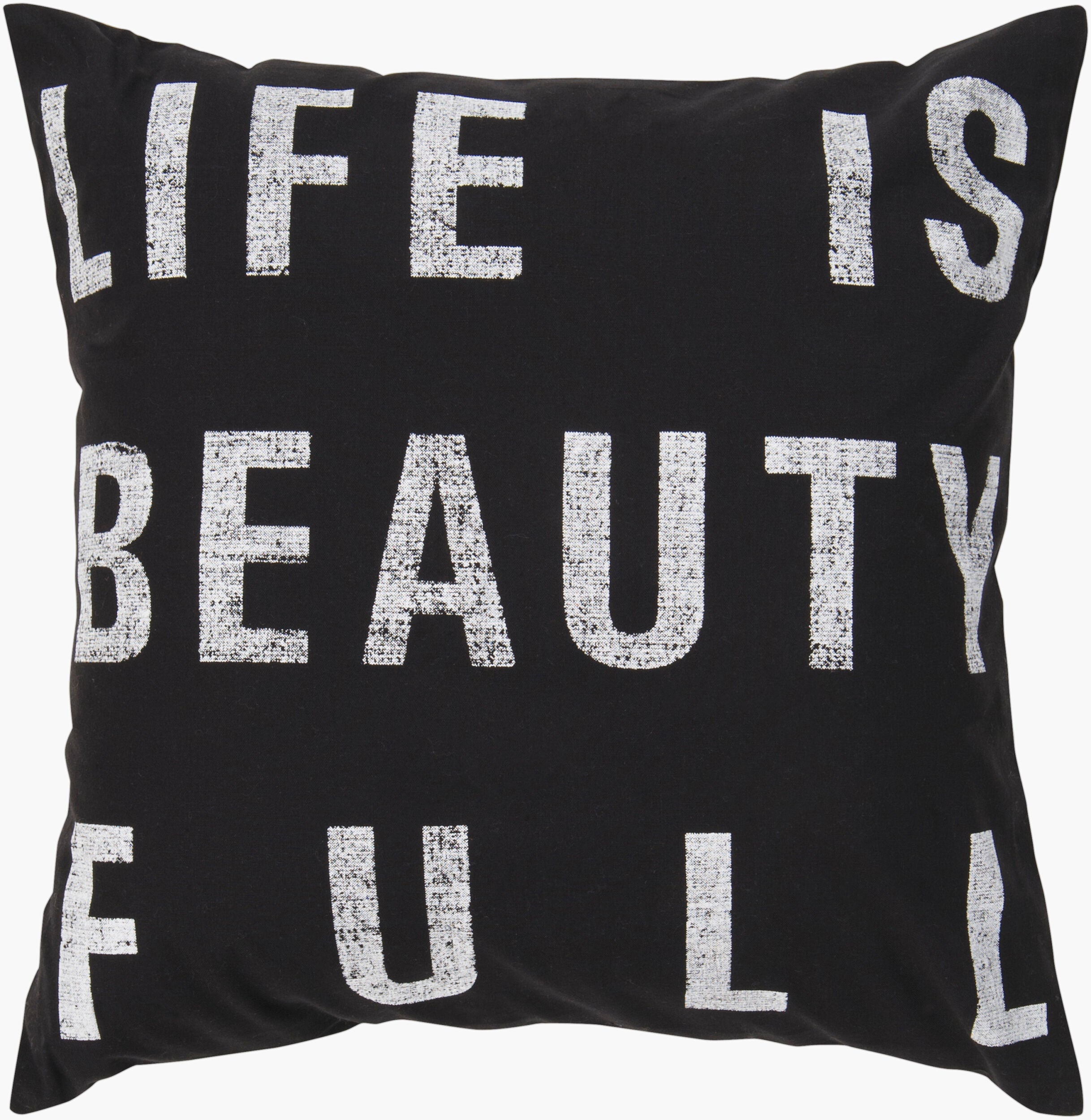 Typography Accent Pillow | ST082