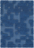 Stencil Rug | Navy | STN1004
