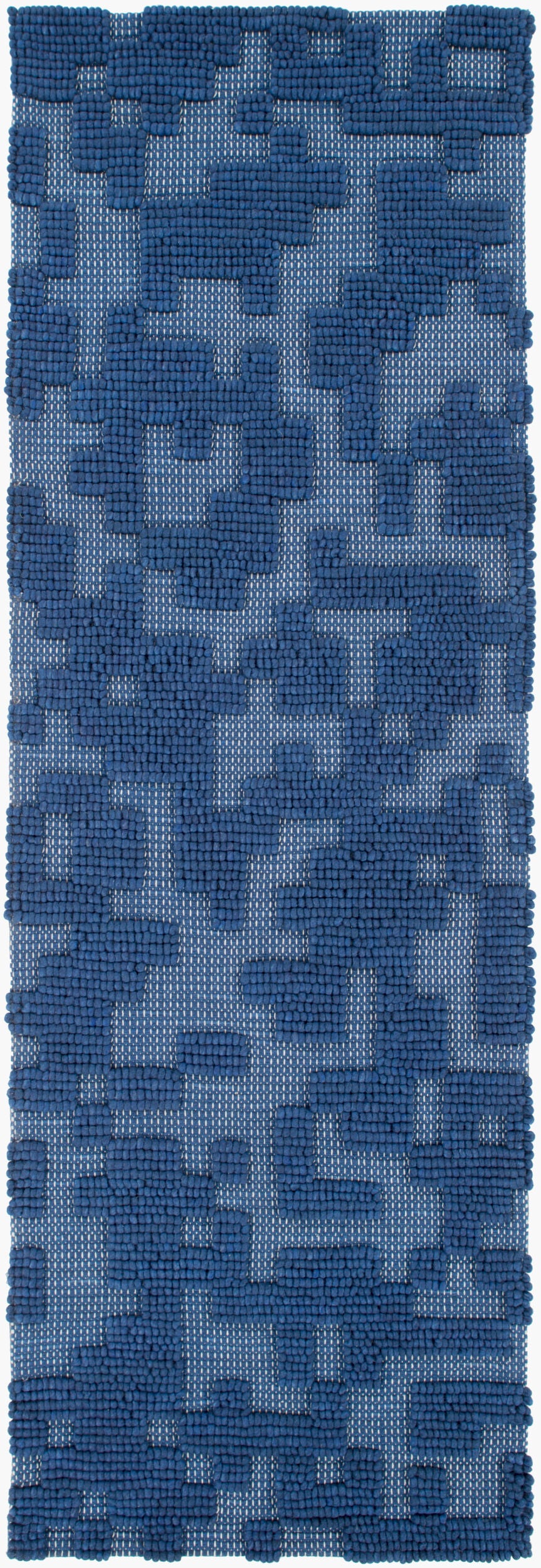 Stencil Rug | Navy | STN1004