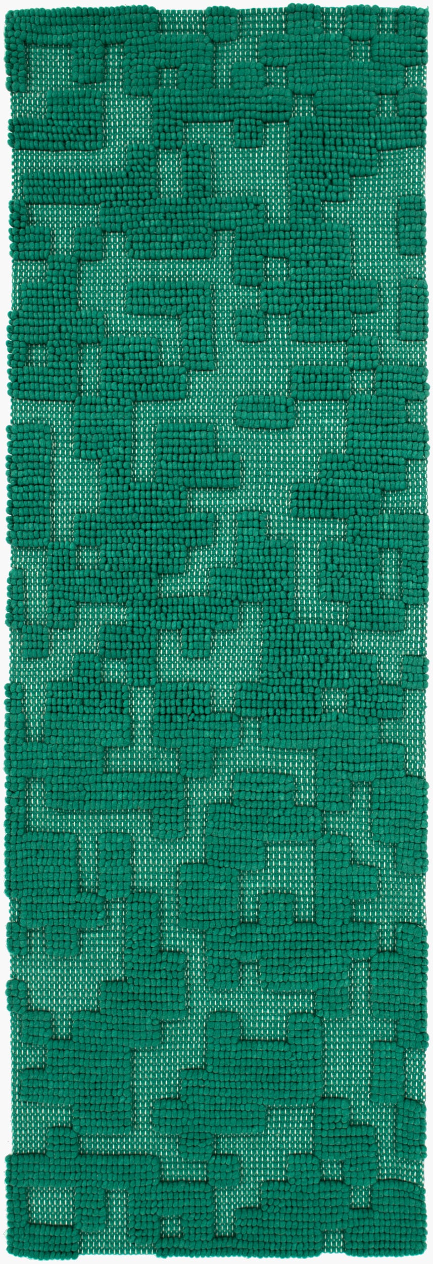 Stencil Rug | Emerald | STN1005