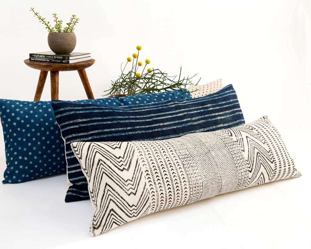 Stripe Indigo Pillow