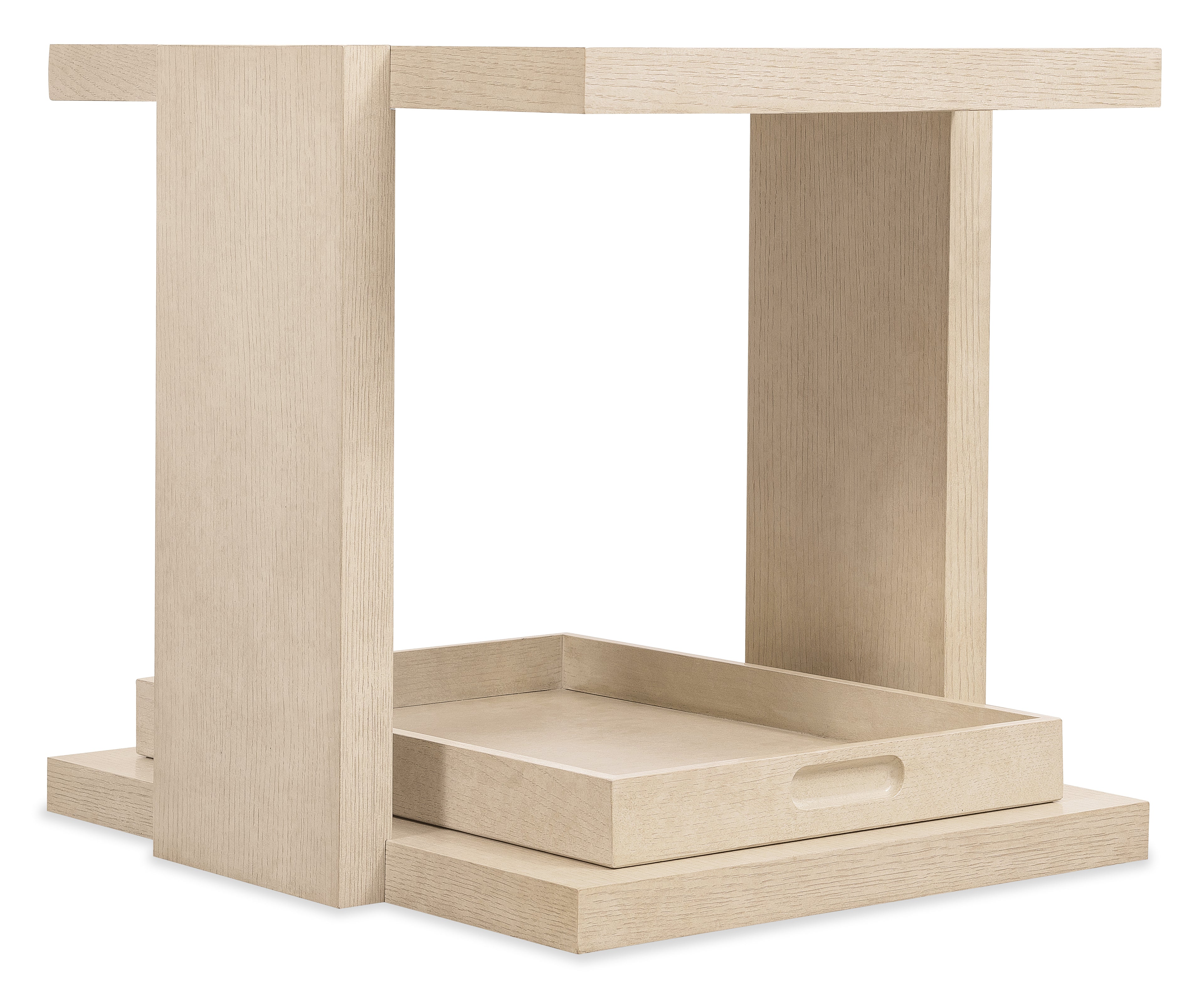 Westwood End Table | Polished Limestone