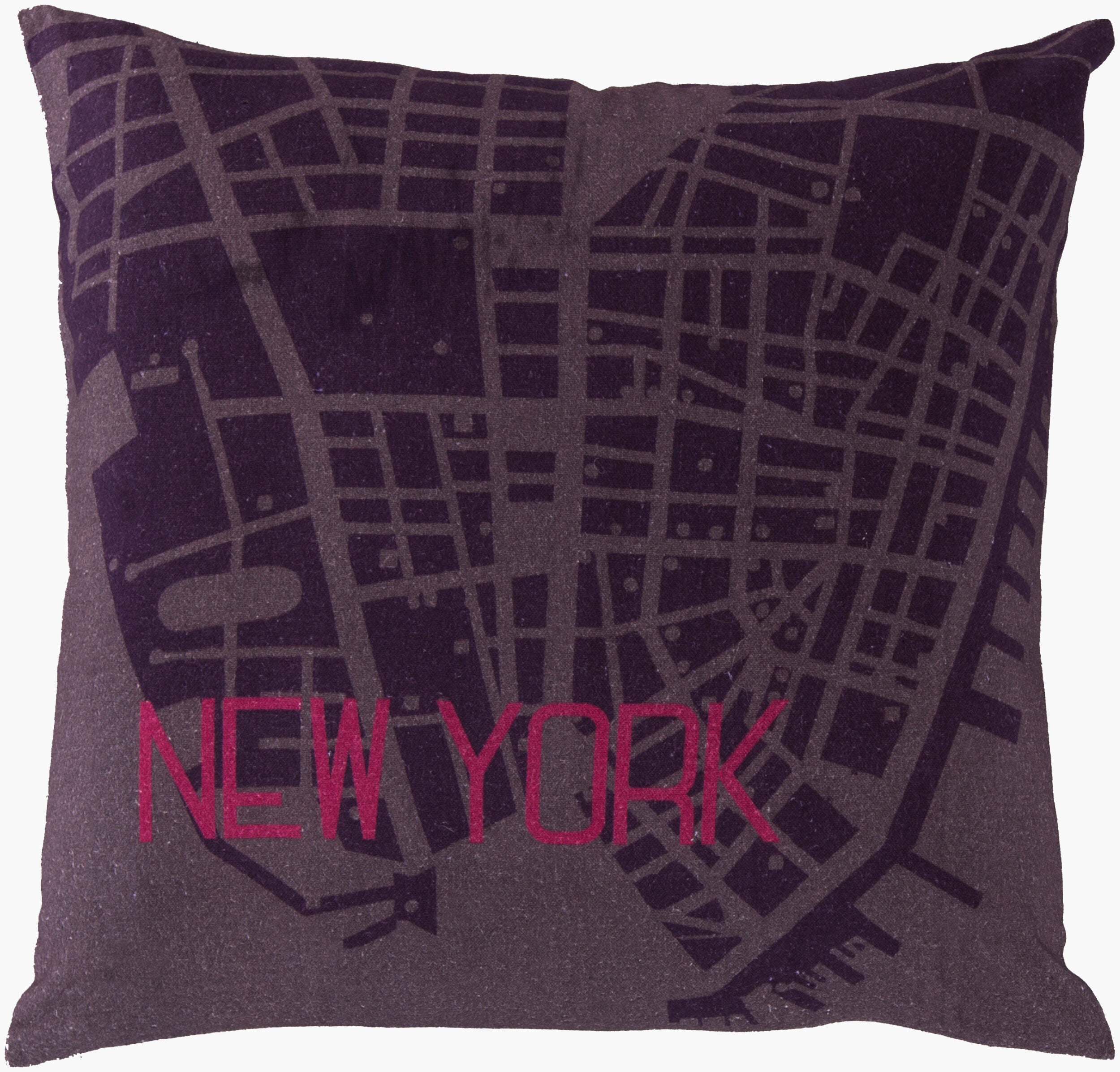 City Maps Accent Pillow | SY030