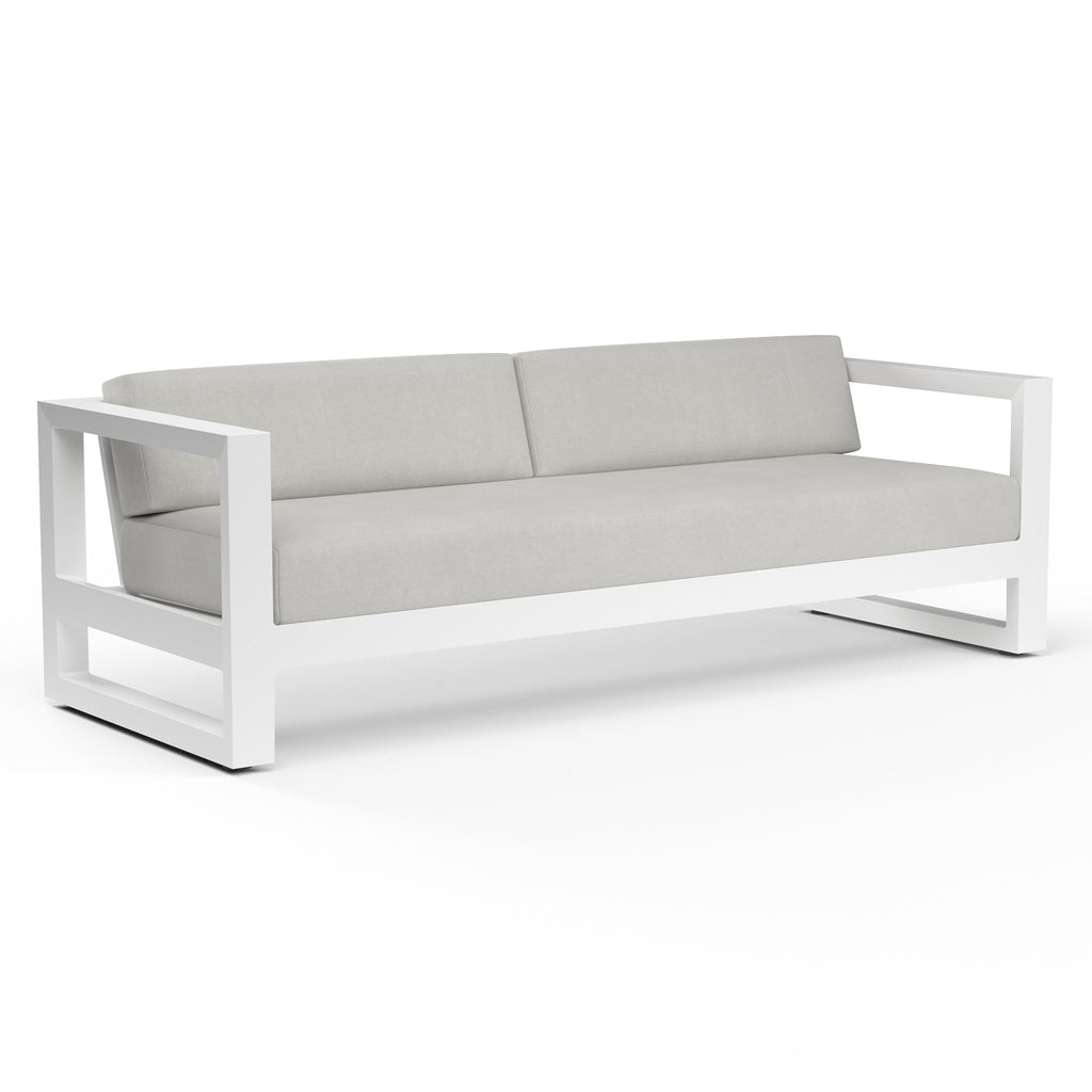 Newport Sofa in Cast Silver, No Welt