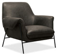 Ambroise Metal Frame Club Chair | Grey