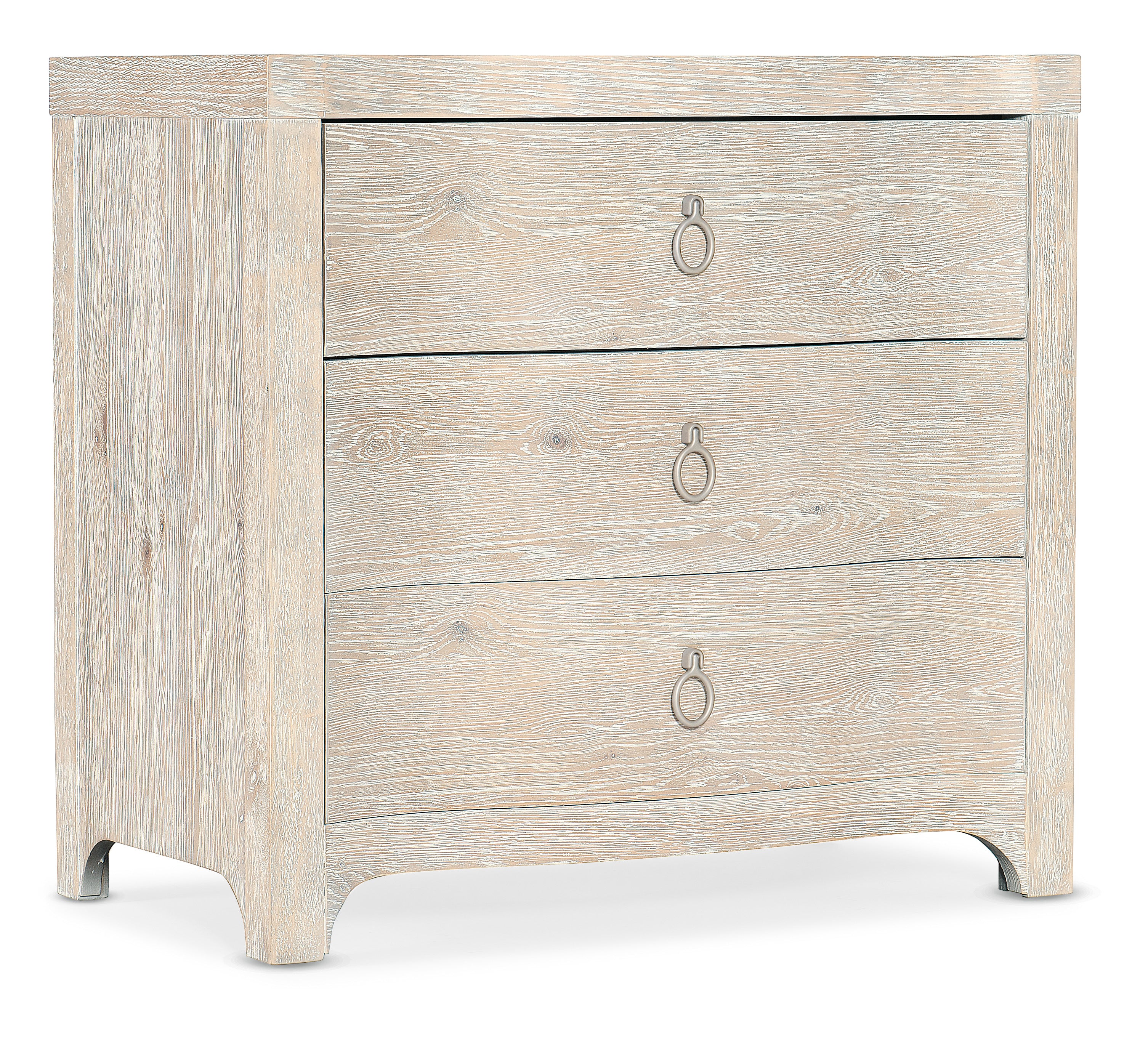 Serenity Antigua Three Drawer Nightstand | Surf