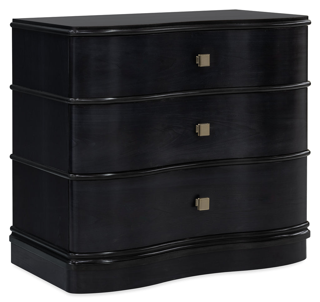 Melange Midnight Merlot Accent Chest