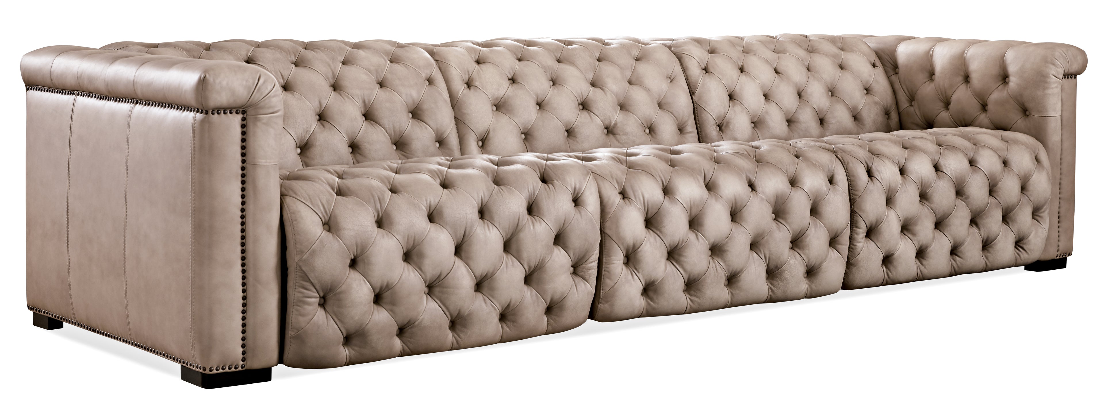 Savion Grandier Power Recliner Sofa with Power Headrest | Brown