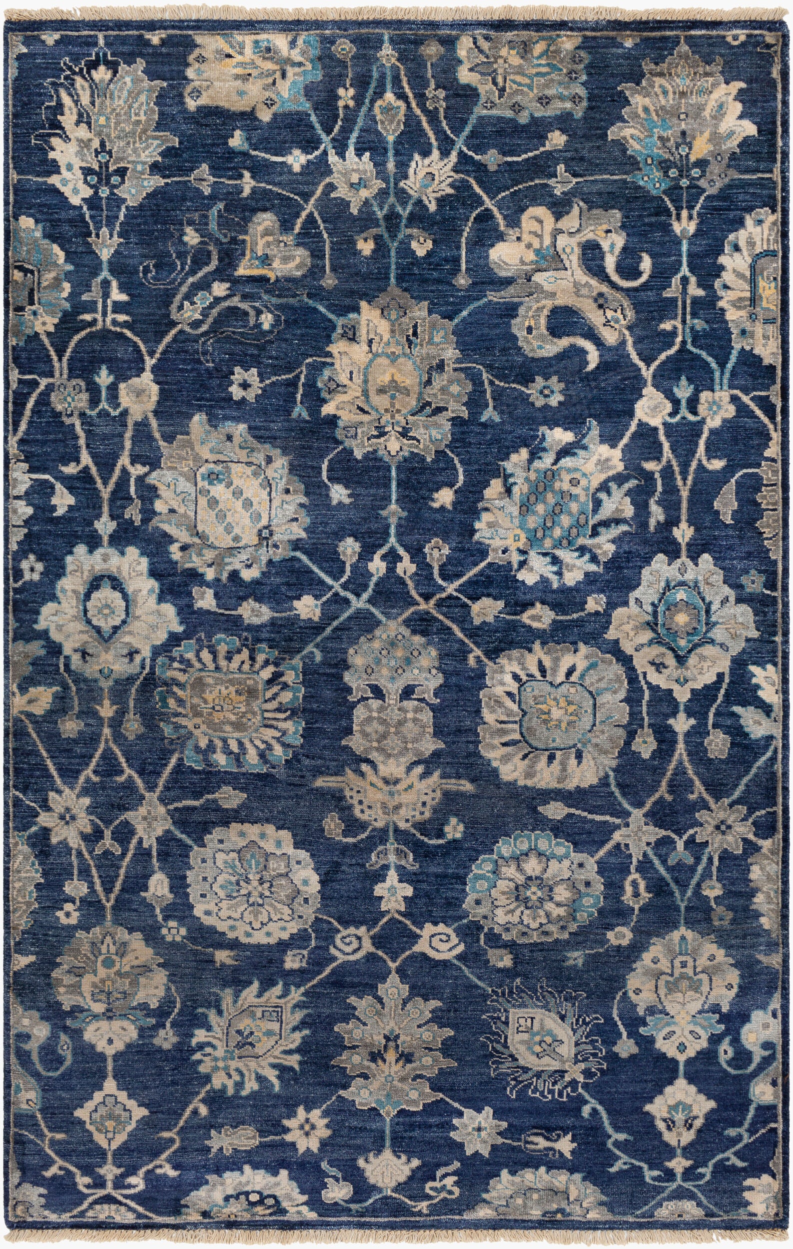 Theodora Rug | Navy | THO3007