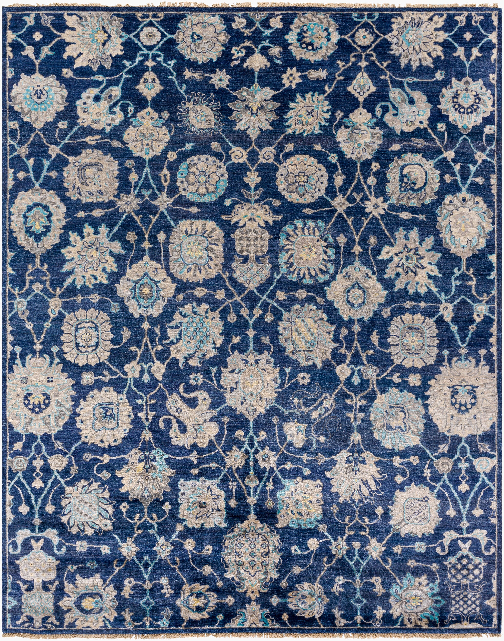 Theodora Rug | Navy | THO3007