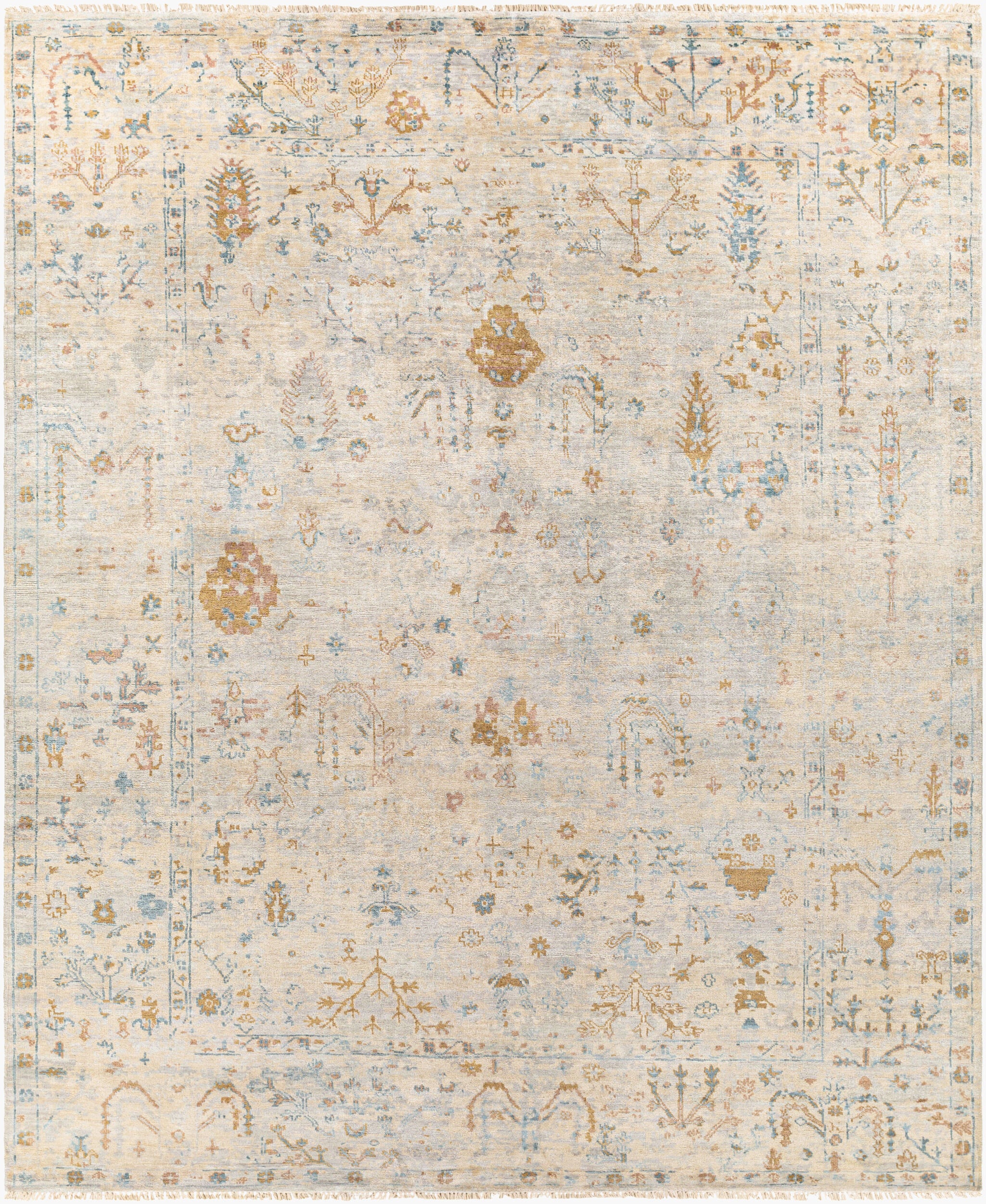 Theodora Rug | Mustard | THO3010