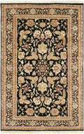 Taj Mahal Rug | Black | TJ44