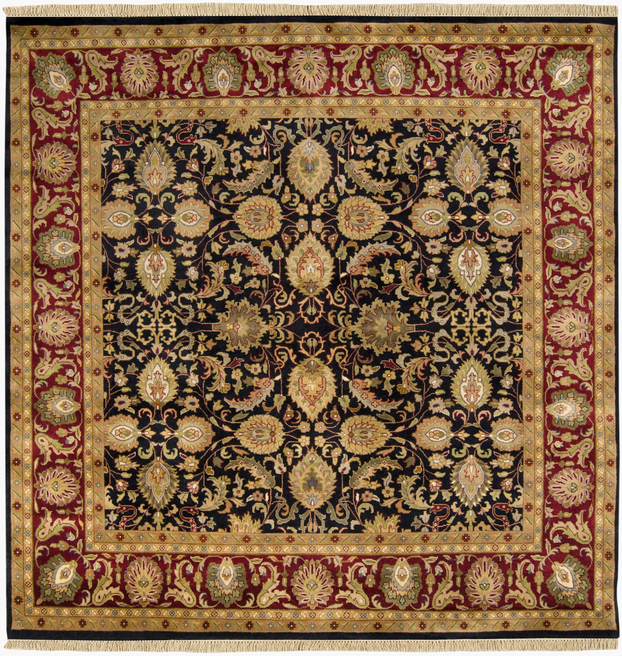Taj Mahal Rug | Black | TJ6576