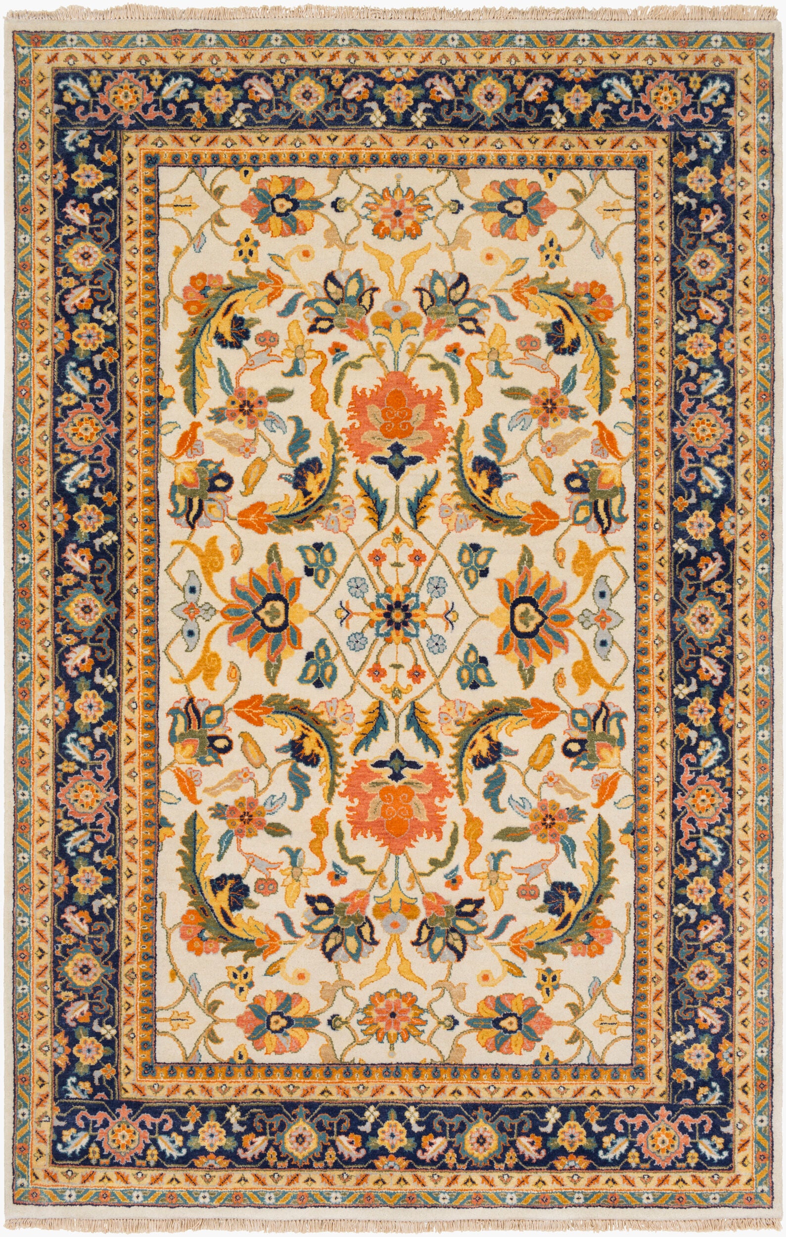 Taj Mahal Rug | Mustard | TJ6600