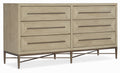 Cascade Six-Drawer Dresser | Serene Soft