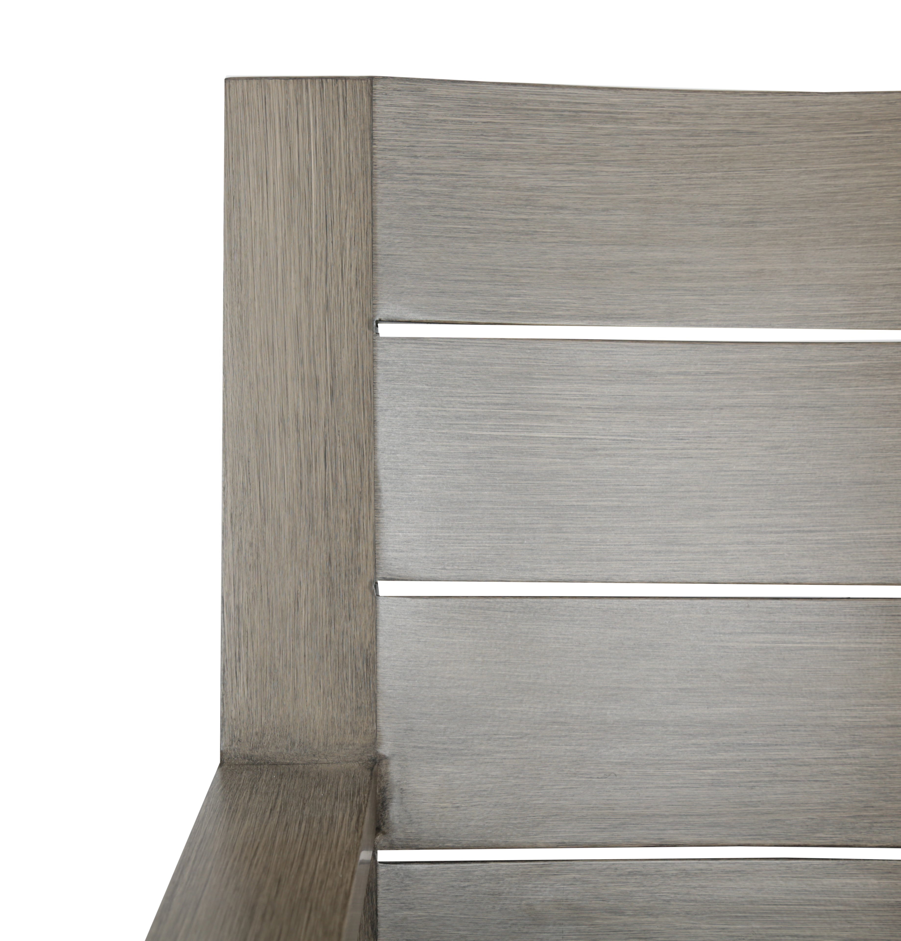 Laguna Armless Dining Chair in Canvas Flax, No Welt