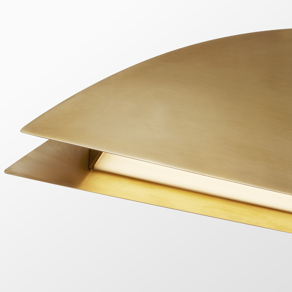 Bau 50 Linear Suspension Natural Brass 3000K 90 CRI integrated led 90 cri 3000k 120v