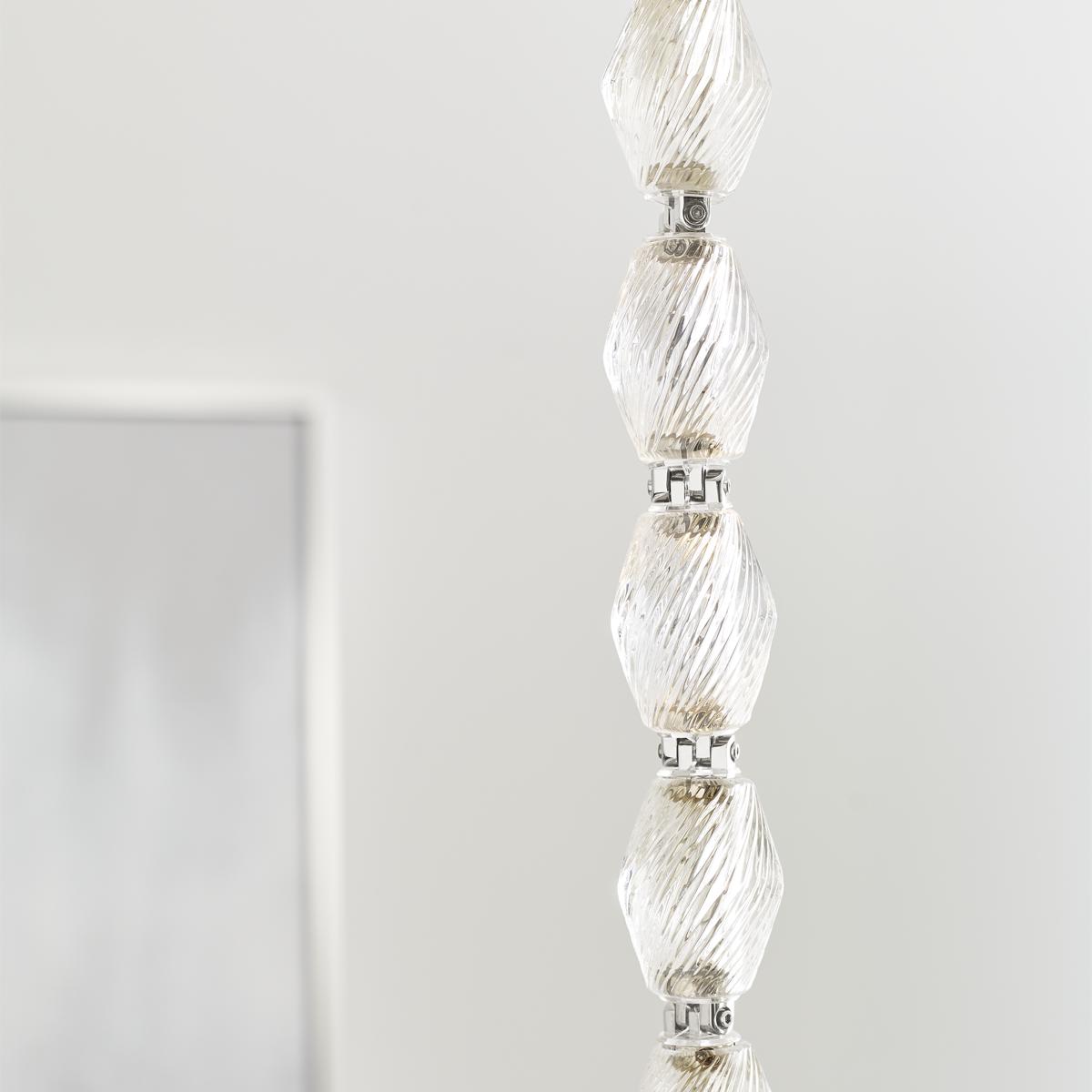 Collier 36 Pendant Polished Nickel LED 90 CRI 3000K 120V (Remote)