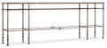La Grange St James Metal and Stone Console