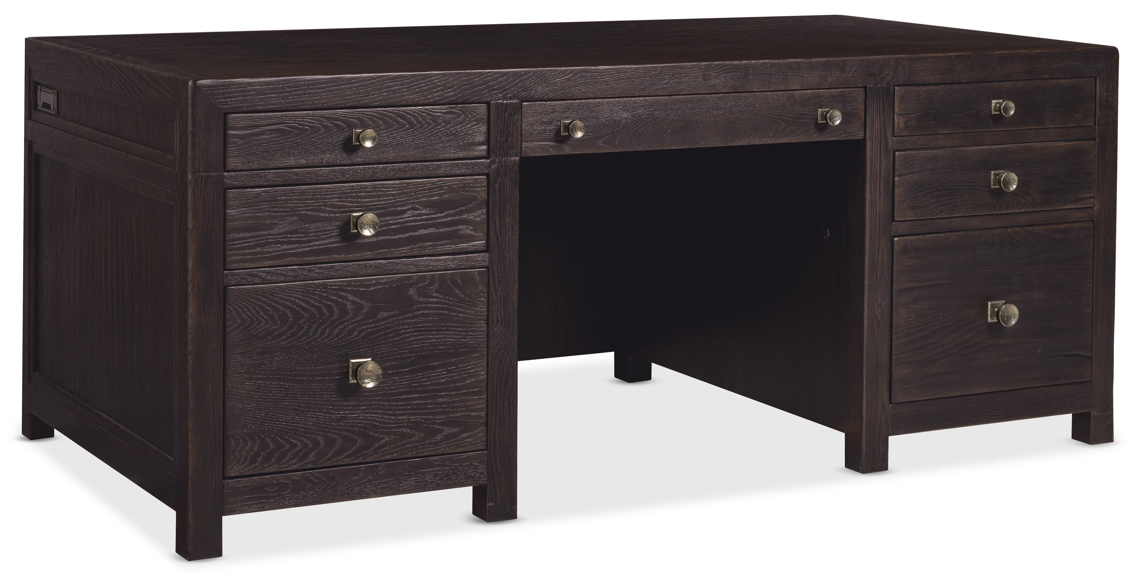 Driftwood Executive Desk | Burnt Timber