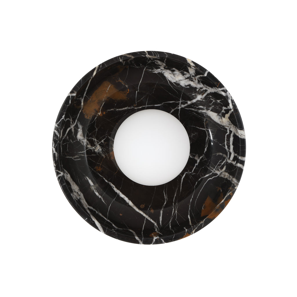 Myrtos Sconce | Black Marble