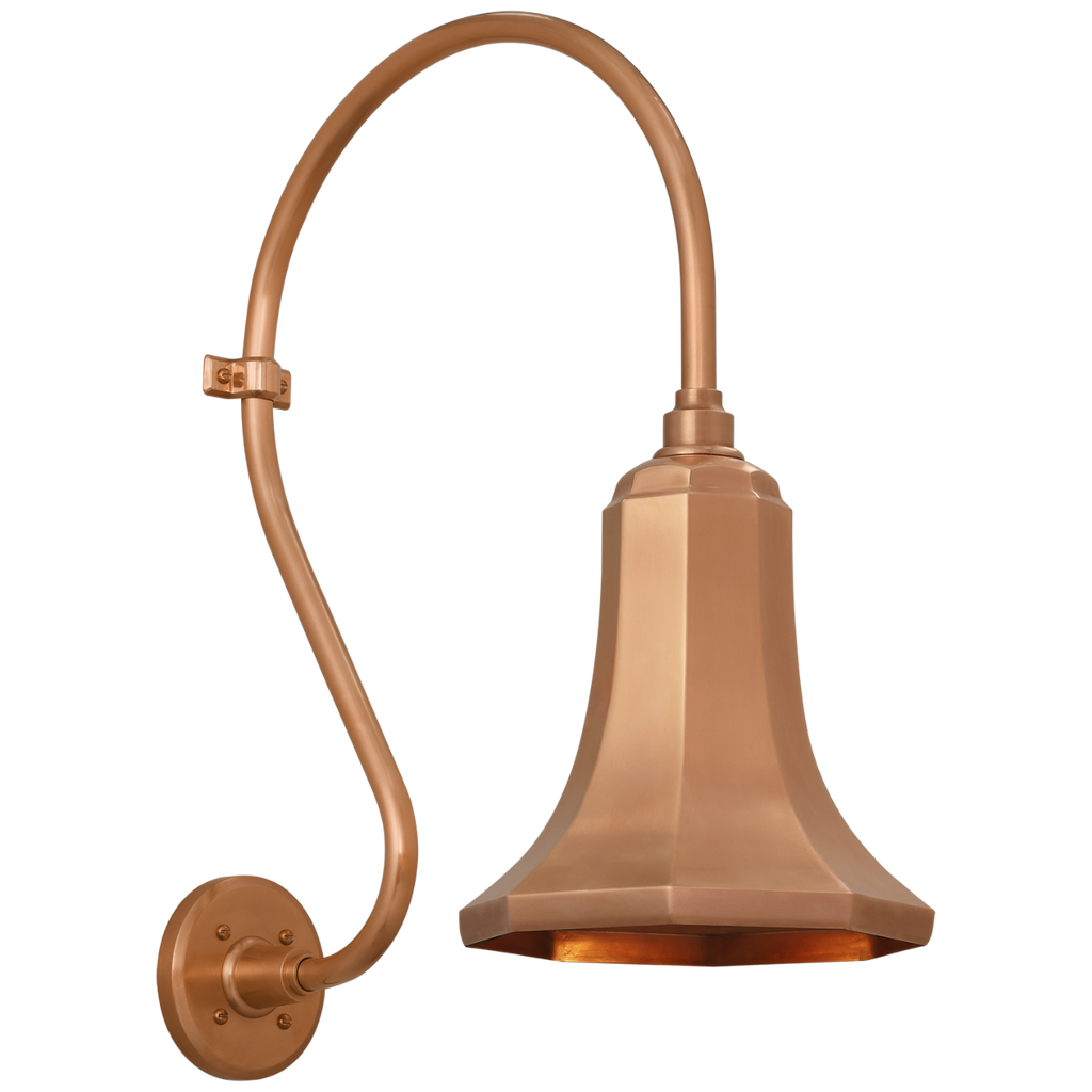 Academy 15" Larrabee Barn Light | Soft Copper | 9.25\
