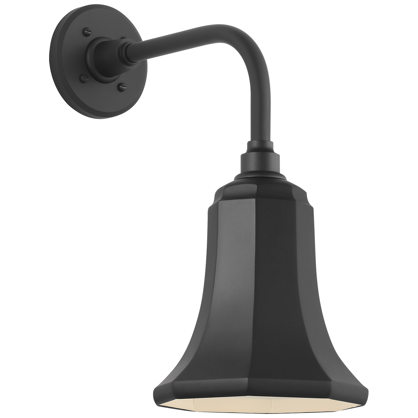 Academy 11" Rex Barn Light | Matte Black | 7.5 | 7.5" Matte Black Savannah Shade