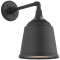 Academy 11" Mack Barn Light | Matte Black | 8 | 8" Matte Black Rockhouse Shade