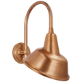Academy 11" Arched Mack Barn Light | Soft Copper | 12.5 | 12.5" Soft Copper Tilted Bowers Shade