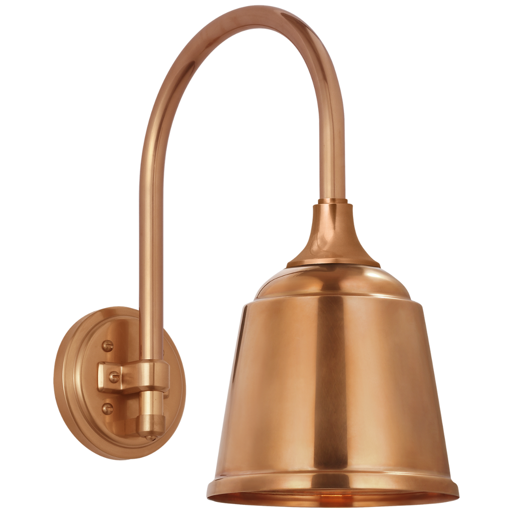 Academy 11" Arched Mack Barn Light | Soft Copper | 8\