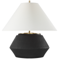 Aten 23" Table Lamp | Shadow Black | Linen Shade
