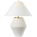 Aten 28" Table Lamp | Plaster White | Linen Shade