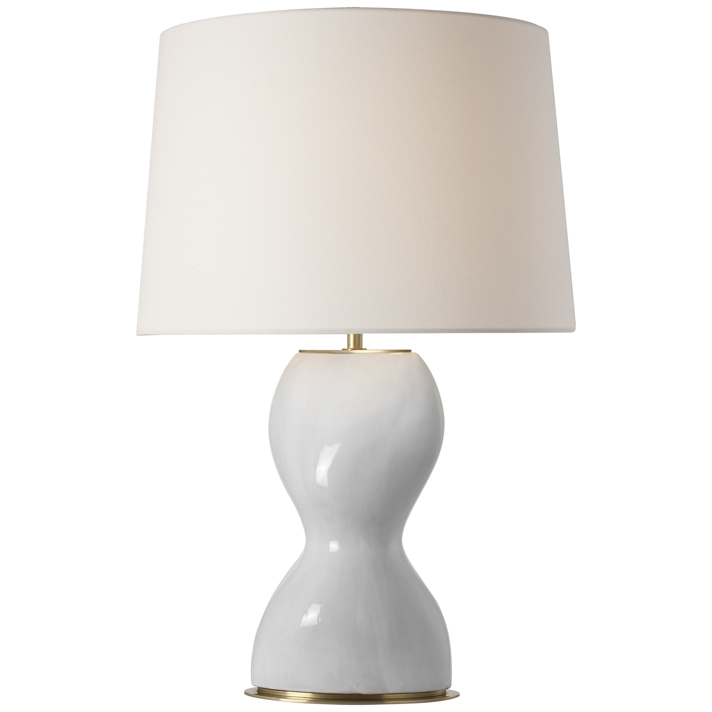 Misaki 28" Table Lamp | Veiled White | Linen Shade